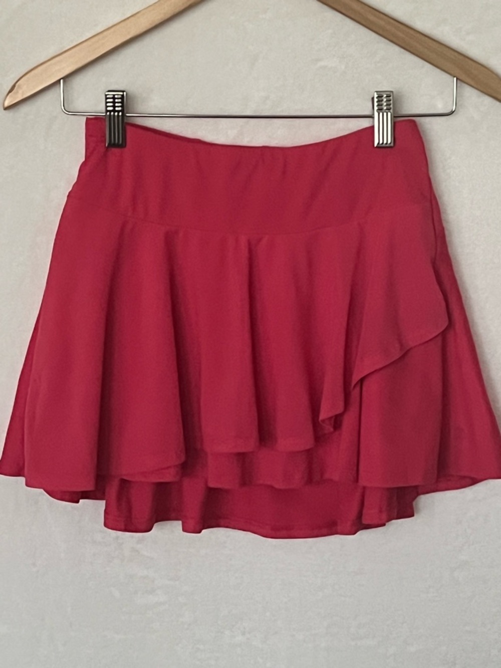 all in motion Ruffled Circle Skort Skirt - Bright Pink L 10/12